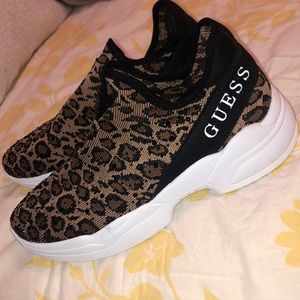 Guess Chunky Cheetah Gem Shoes